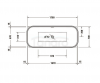 DURAVIT Wanna wolnostojąca DuraFoga 1700 700 x 475 mm biała | 700573000000000